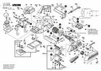 Bosch 0 601 593 666 Gho 36-82 C Portable Planer 230 V / Eu Spare Parts